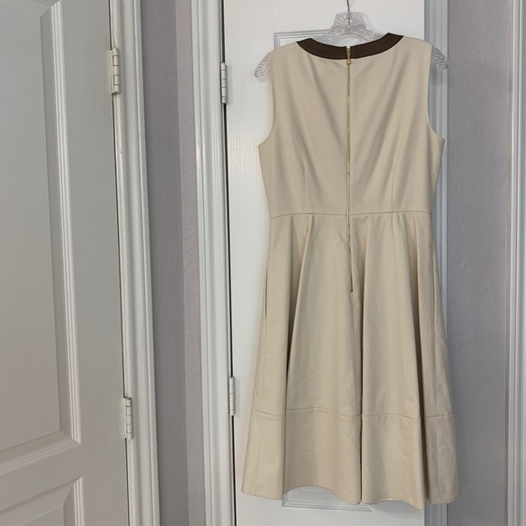 Kate Spade Leather Trim Dress - Picture 3 of 4